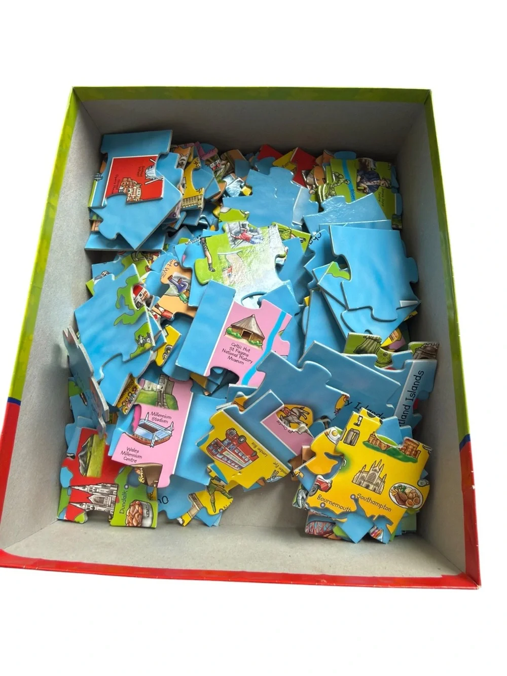 Orchard Toys Kids Great Britain & Ireland 150 Piece Floor Puzzle & Poster.